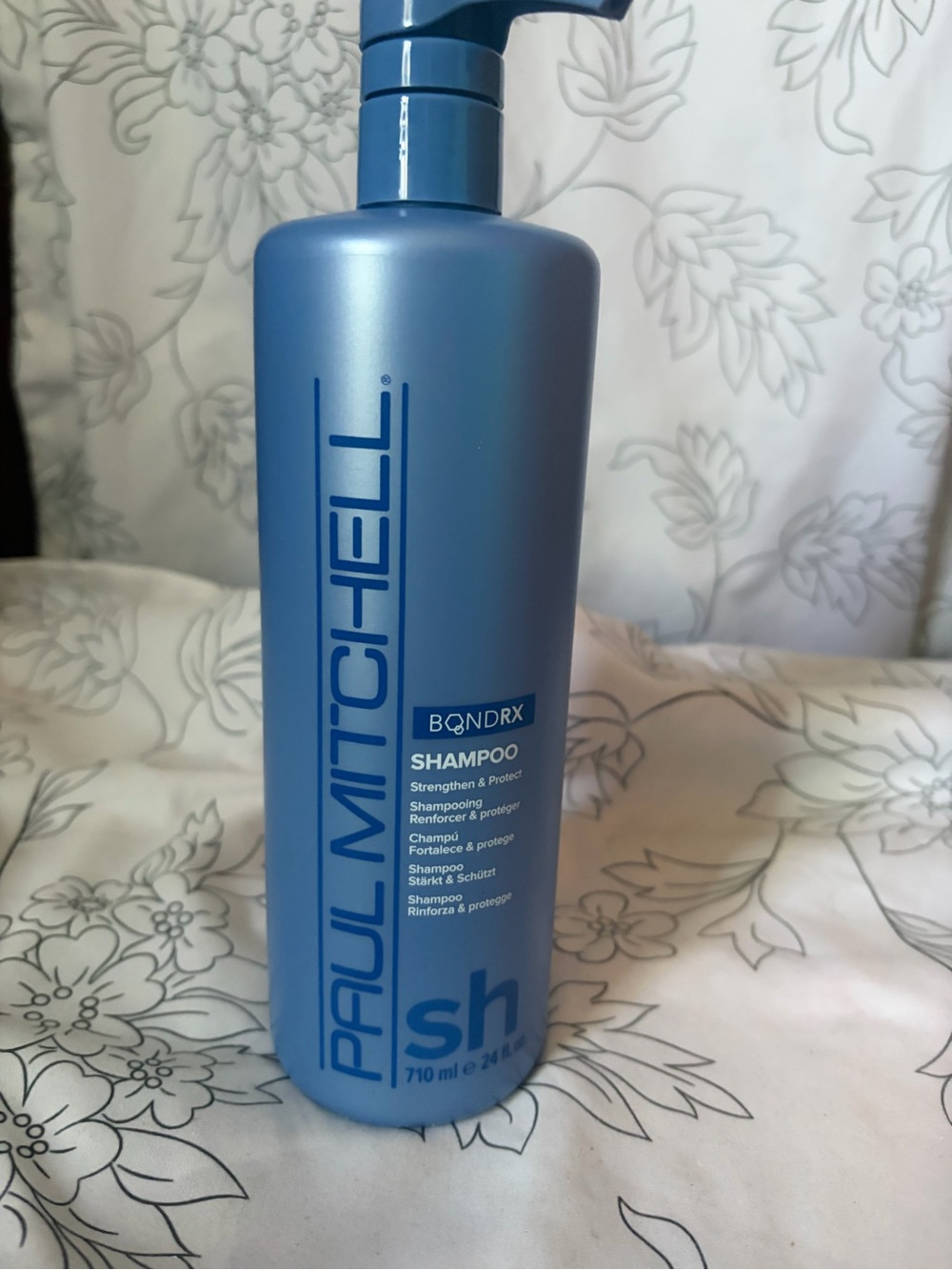 Paul Mitchell BondRX Strengthen & Protect Shampoo - Light Blue Bottle